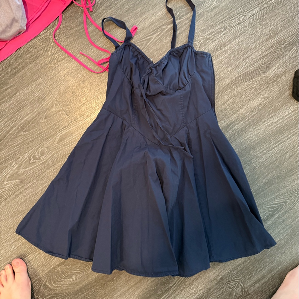 Windsor Navy Blue Mini Dress